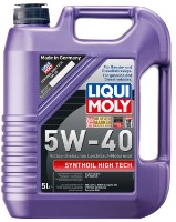Моторное масло Liqui Moly Synthoil High Tech 5W-40 5L фото №1 — интернет-магазин Desire.md