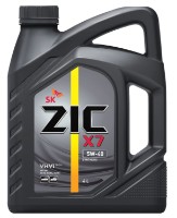 Моторное масло Zic X7 5W-40 4L