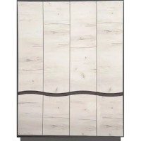 Dormitor Yasen Женева 3 Graphite Gray/Oak Kraft White imaginea #2 — magazin online Desire.md