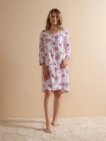 Camașa de noapte Bumbacel WCN2218_1906-1536_M6 White, s.XL imaginea #1 — magazin online Desire.md