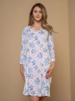 Camașa de noapte Bumbacel WCN2218_4306_M6 Blue, s.XXXXL imaginea #1 — magazin online Desire.md