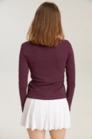 Hanorac damă Bumbacel WM48028K_1716_S6 Purple, s.L imaginea #2 — magazin online Desire.md