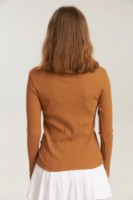 Hanorac damă Bumbacel WM48029K_1128_S6 Brown, s.XXL imaginea #2 — magazin online Desire.md