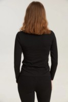 Hanorac damă Bumbacel WM4830K_4008_S6 Black, s.M imaginea #2 — magazin online Desire.md