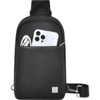 Geantă WiWU Hali Crossbody Black imaginea #3 — magazin online Desire.md