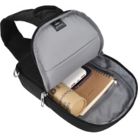 Geantă WiWU Hali Crossbody Black imaginea #6 — magazin online Desire.md