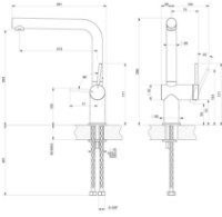 Baterie bucătărie Gessi Inedito 60431-246 imaginea #2 — magazin online Desire.md