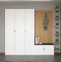 Прихожая Trendy Noe 8320 White/Wood 225x210x35cm GTR004012