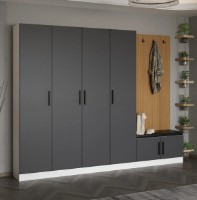 Antreu Trendy Noe 8297 Anthracite/Wood 270x210x35cm GTR004017 imaginea #2 — magazin online Desire.md