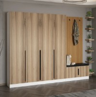 Antreu Trendy Noe 8315 Walnut/White 270x210x35cm GTR004020 imaginea #2 — magazin online Desire.md