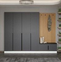 Antreu Trendy Noe 8333 Anthracit/Wood 270x210x35cm GTR004023