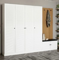 Antreu Trendy Noe 8455 White/Wood 270x210x35cm GTR004024