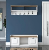 Прихожая Trendy P2 1636 White/Walnut 120x45x40cm GTR001438