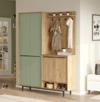 Antreu Trendy OS1-SY Oak Green 147x196x36cm GTR005912 imaginea #2 — magazin online Desire.md