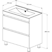 Dulap cu lavoar Supraten 1511695 imaginea #2 — magazin online Desire.md
