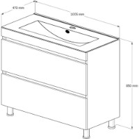 Dulap cu lavoar Supraten 1511287 imaginea #5 — magazin online Desire.md