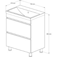 Dulap cu lavoar Supraten 1511438 imaginea #3 — magazin online Desire.md