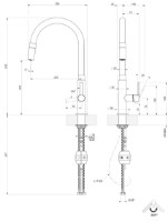 Смеситель для кухни Gessi Mesh 60003-149 фото №2 — интернет-магазин Desire.md
