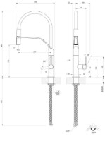 Смеситель для кухни Gessi Mesh 60005-149 фото №2 — интернет-магазин Desire.md