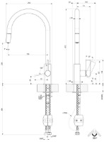 Смеситель для кухни Gessi Monaco 17163-031 фото №2 — интернет-магазин Desire.md