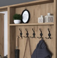 Antreu Trendy P6 M2 2257G Walnut/White 182.8x179.4x35.5cm GTR001427 imaginea #2 — magazin online Desire.md