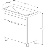 Dulap cu lavoar Supraten 1511659 imaginea #2 — magazin online Desire.md
