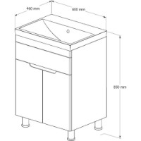 Dulap cu lavoar Supraten 1511751 imaginea #4 — magazin online Desire.md