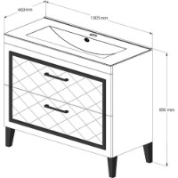 Dulap cu lavoar Supraten 1511590 imaginea #4 — magazin online Desire.md