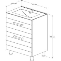 Dulap cu lavoar Supraten 1511677 imaginea #4 — magazin online Desire.md