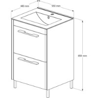 Dulap cu lavoar Supraten 1511758 imaginea #2 — magazin online Desire.md