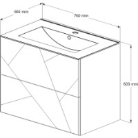 Dulap cu lavoar Supraten 1511772 imaginea #4 — magazin online Desire.md
