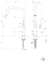 Смеситель для кухни Gessi Stelo 60305-299 фото №2 — интернет-магазин Desire.md