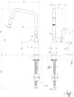 Смеситель для кухни Gessi Stelo 60307-149 фото №2 — интернет-магазин Desire.md