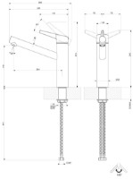 Смеситель для кухни Gessi Thalium 60532-031 фото №2 — интернет-магазин Desire.md