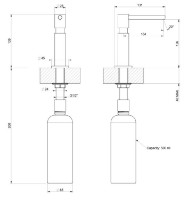 Дозатор моющего средства Gessi Oxygene Cucina 29651-030 фото №2 — интернет-магазин Desire.md