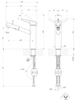 Смеситель для кухни Gessi Thalium 60536-299 фото №2 — интернет-магазин Desire.md