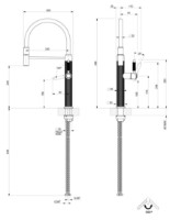 Смеситель для кухни Gessi Venti20 60634-031 фото №2 — интернет-магазин Desire.md