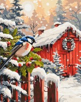 Tablou pe numere Brushme Украшения природы 40x50cm (BS54196)