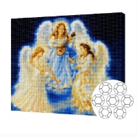 Алмазная картина по номерам Art Gallery Premium Angels (GA76170)