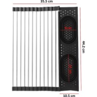 Suport rulant pentru uscare vase Sandonna VOR82366 imaginea #2 — magazin online Desire.md