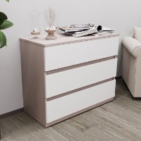 Comodă Bayro Harmony 1000x810x450 Grey Stone/White (608271) imaginea #2 — magazin online Desire.md