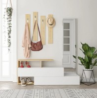 Antreu Trendy Ramda White/Oak 137x154x35cm GTR001333