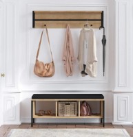 Antreu Trendy Shana Oak/Black 100x43x35cm GTR001337