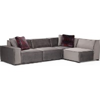 Canapea de colț Trendy Lego 6 L1-O1-C-O1 Grey 300x190x76cm GTR003642 imaginea #5 — magazin online Desire.md