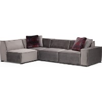 Угловой диван Trendy Lego 7 O1-C-O1-1R Grey 300x190x76cm GTR003643 фото №4 — интернет-магазин Desire.md