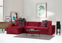 Угловой диван Trendy Lego 8 Chl-O1-1R Burgundy 300x170x76cm GTR003634