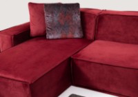 Угловой диван Trendy Lego 8 Chl-O1-1R Burgundy 300x170x76cm GTR003634 фото №3 — интернет-магазин Desire.md