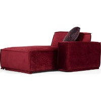 Угловой диван Trendy Lego 8 Chl-O1-1R Burgundy 300x170x76cm GTR003634 фото №6 — интернет-магазин Desire.md