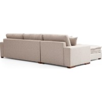 Угловой диван Trendy Lena CHL-3R Beige Sand 323x190x85cm GTR003619 фото №5 — интернет-магазин Desire.md
