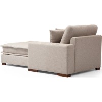 Угловой диван Trendy Lena L3-CHL Beige Sand 323x190x85cm GTR003620 фото №3 — интернет-магазин Desire.md